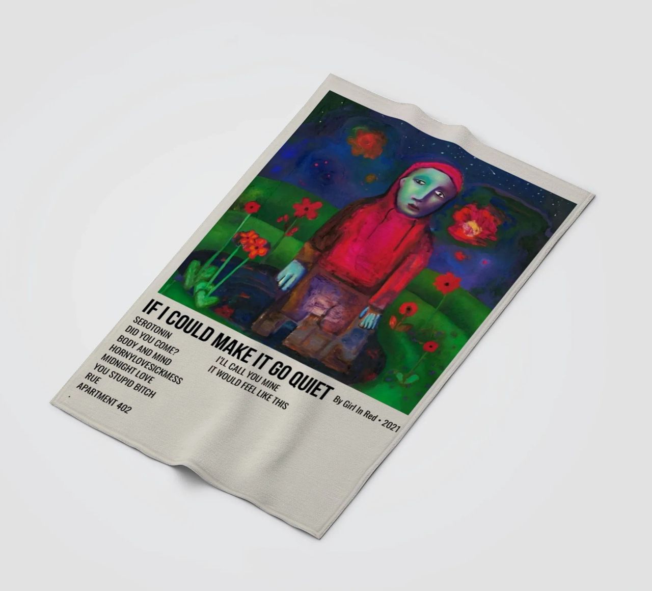 IF I COULD MAKE IT GO QUIET By Girl In Red - 2021 coperta in pile da SoundStudio