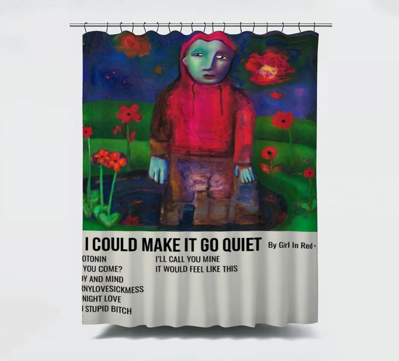 IF I COULD MAKE IT GO QUIET By Girl In Red - 2021 tenda da doccia da SoundStudio