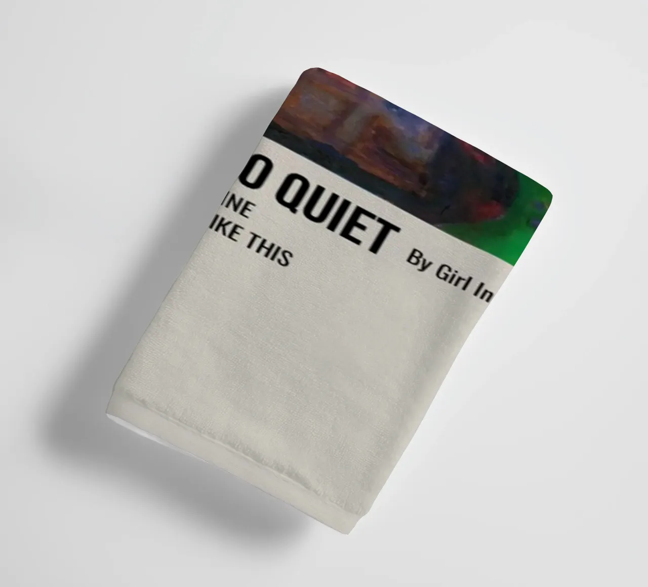 IF I COULD MAKE IT GO QUIET By Girl In Red - 2021 Handtuch von SoundStudio