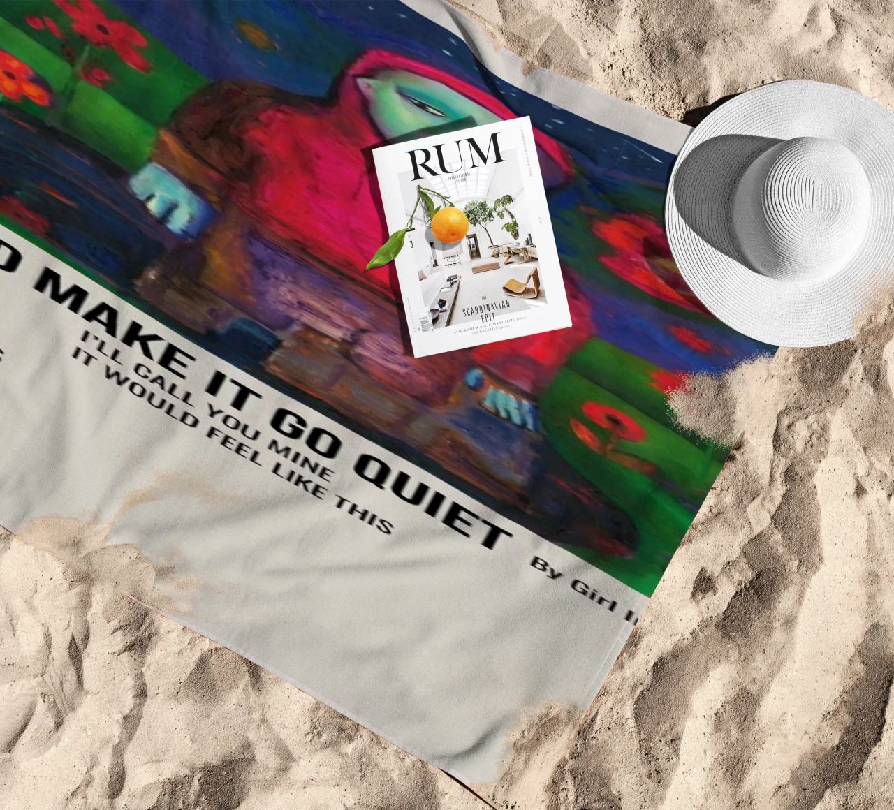 IF I COULD MAKE IT GO QUIET By Girl In Red - 2021 telo mare da SoundStudio