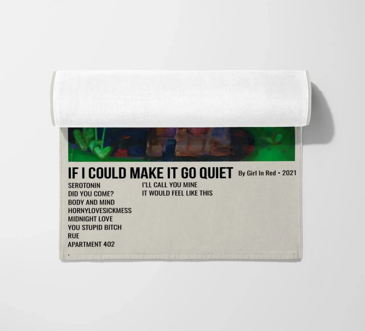 IF I COULD MAKE IT GO QUIET By Girl In Red - 2021 Strandtuch von SoundStudio