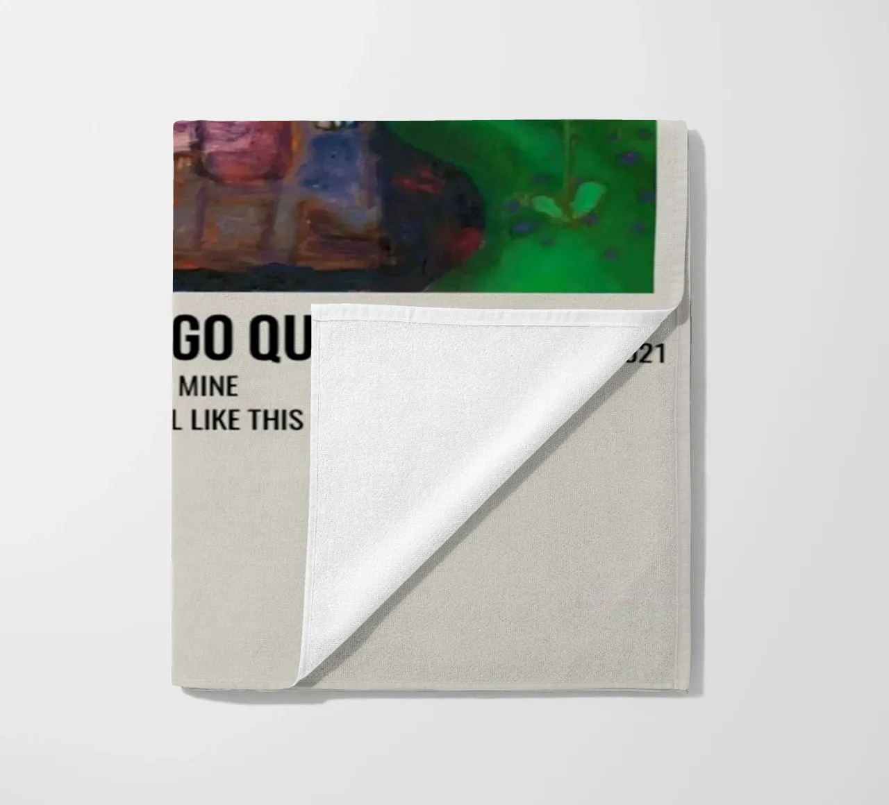 IF I COULD MAKE IT GO QUIET By Girl In Red - 2021 Strandtuch von SoundStudio