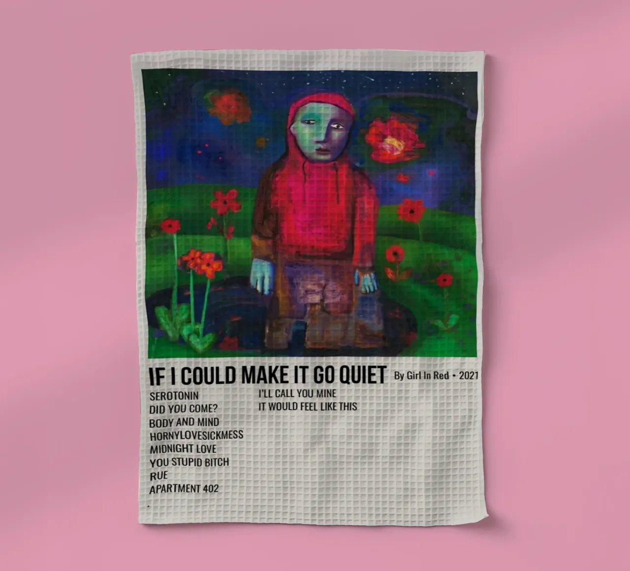 IF I COULD MAKE IT GO QUIET By Girl In Red - 2021 Geschirrtuch von SoundStudio