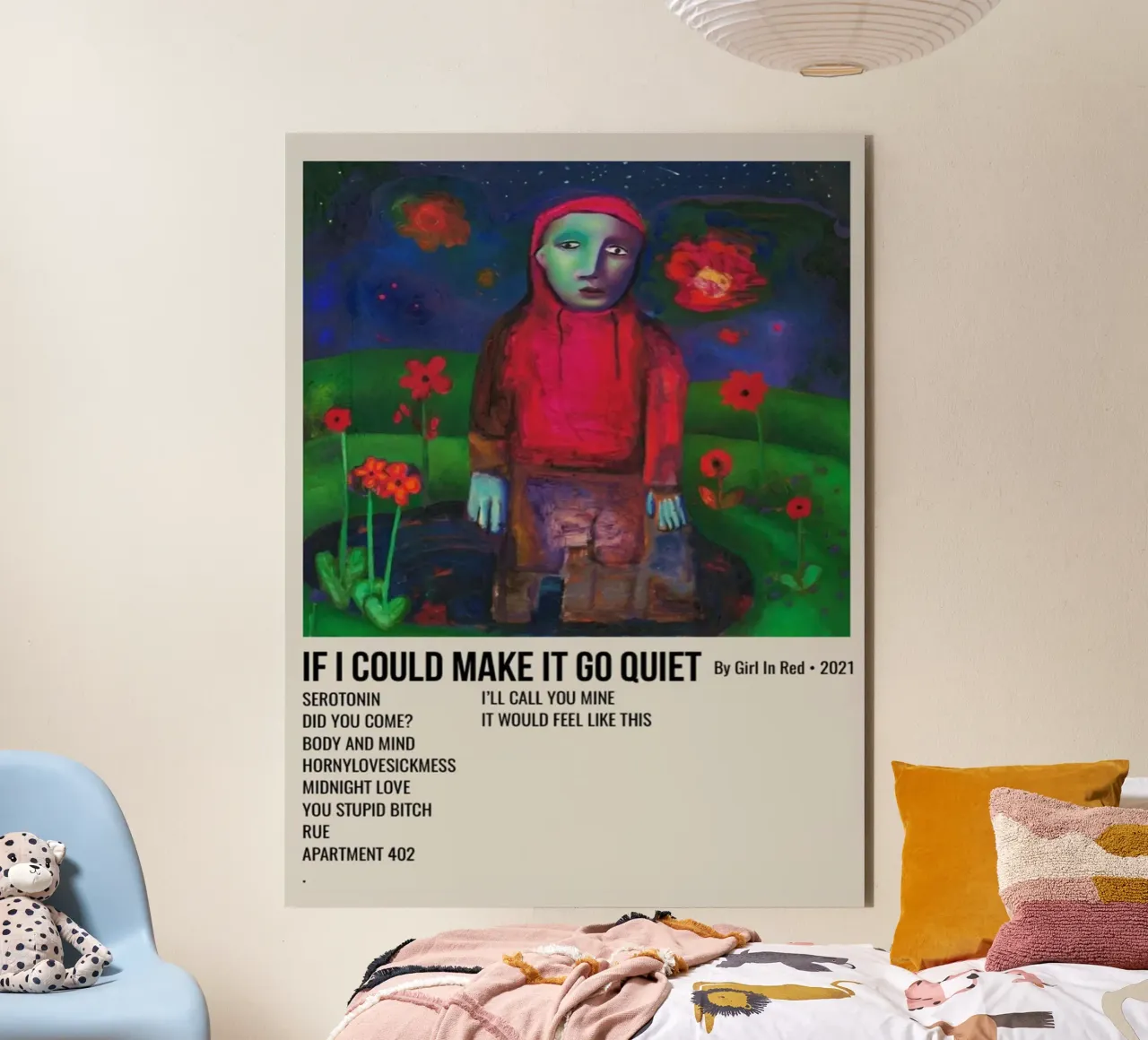 IF I COULD MAKE IT GO QUIET By Girl In Red - 2021 Alu-Dibond von SoundStudio