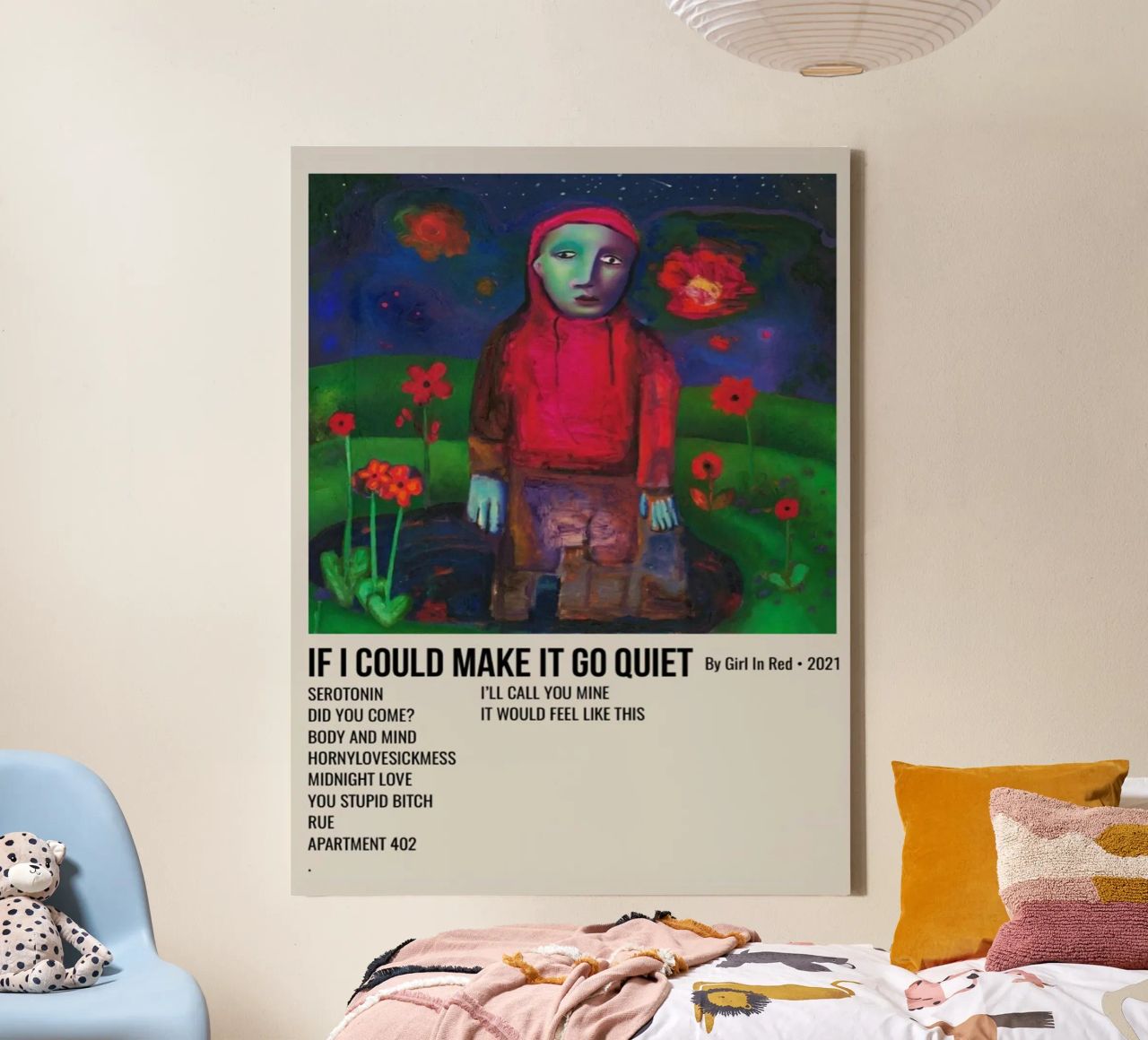 IF I COULD MAKE IT GO QUIET By Girl In Red - 2021 canvas van SoundStudio