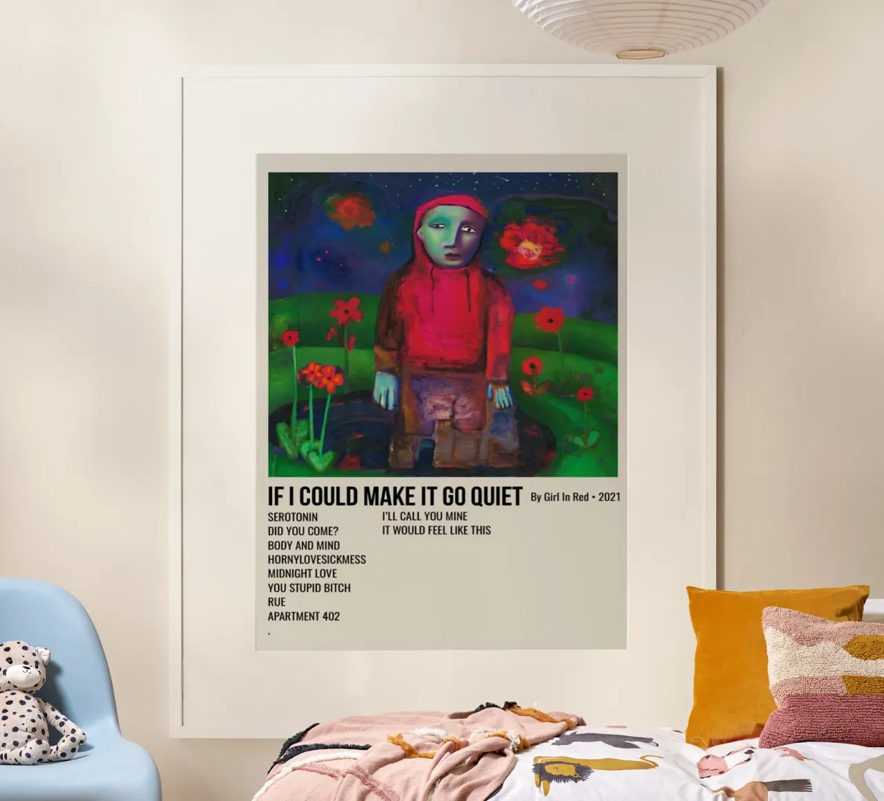 IF I COULD MAKE IT GO QUIET By Girl In Red - 2021 poster de SoundStudio