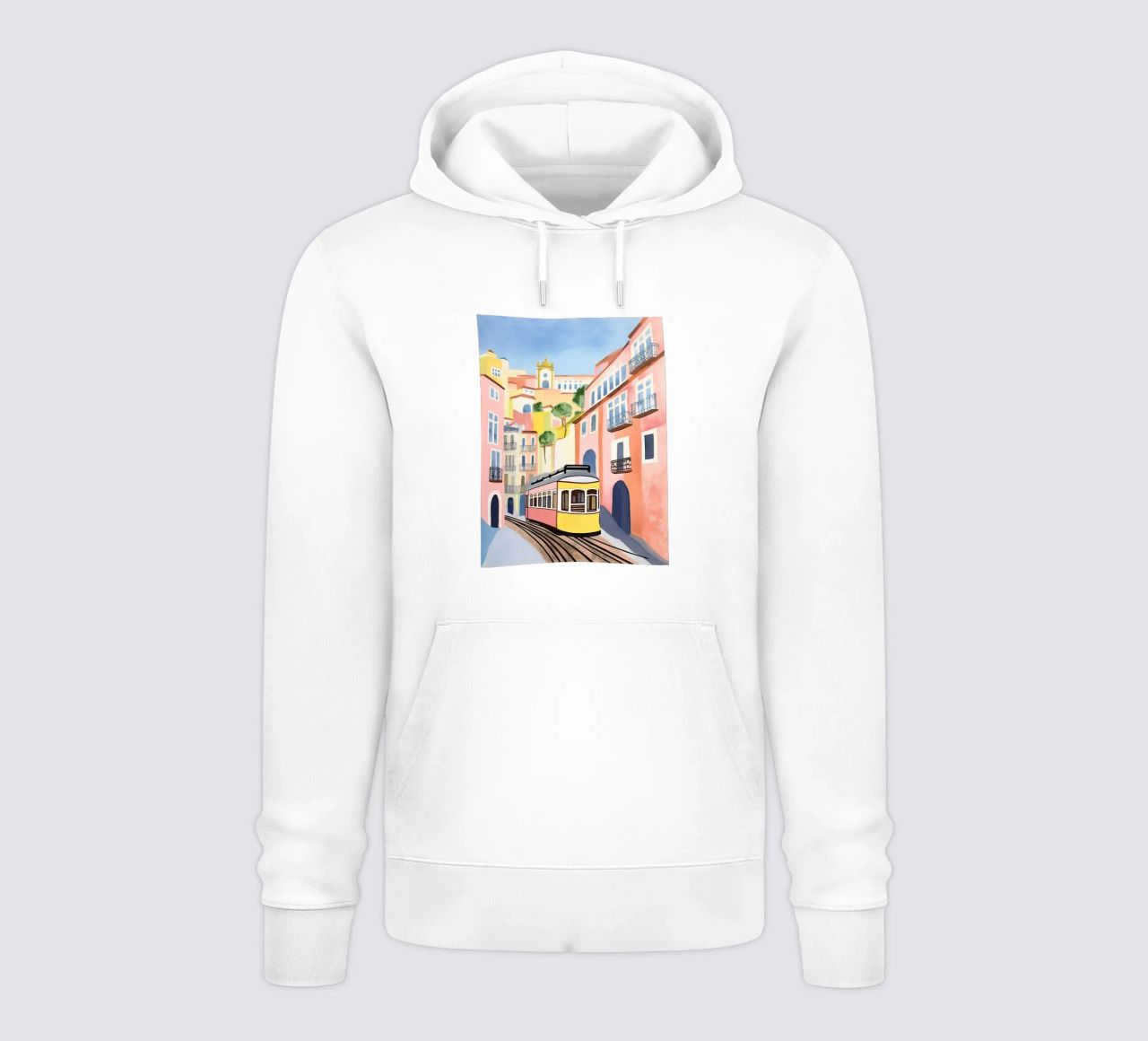 I colori di Lisbona felpa con cappuccio da DaarbyN