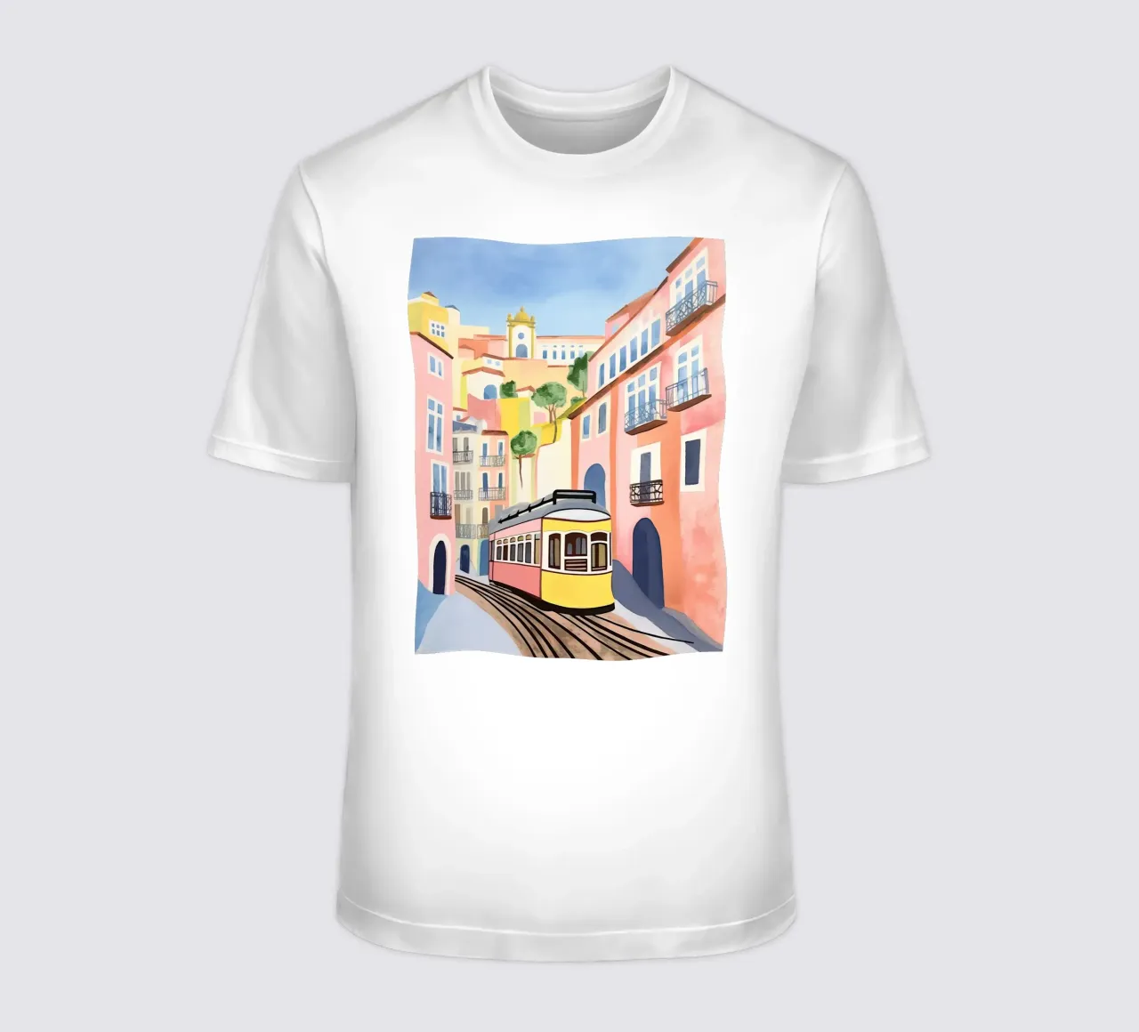 I colori di Lisbona t-shirt da DaarbyN