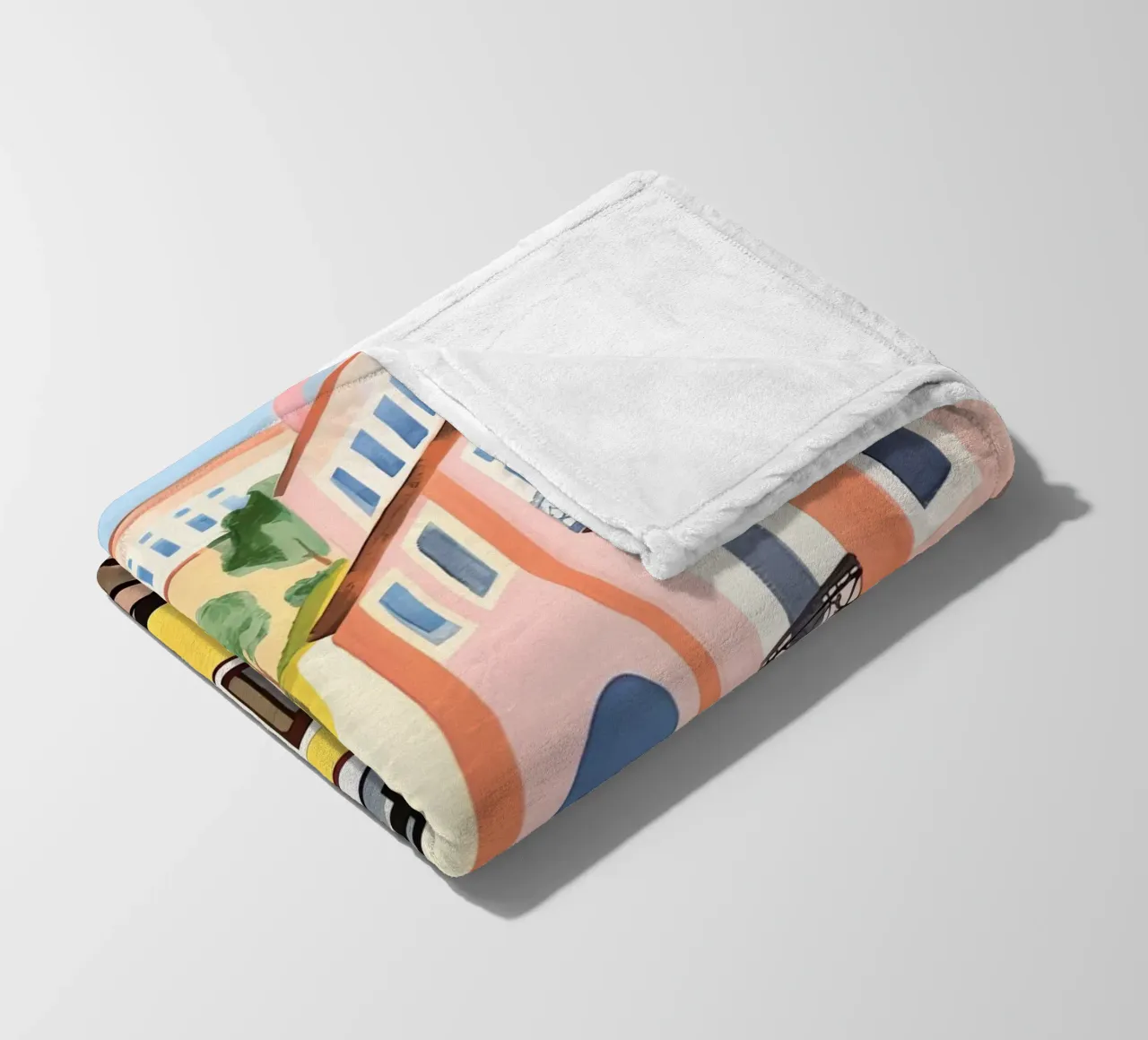 I colori di Lisbona coperta in pile da DaarbyN