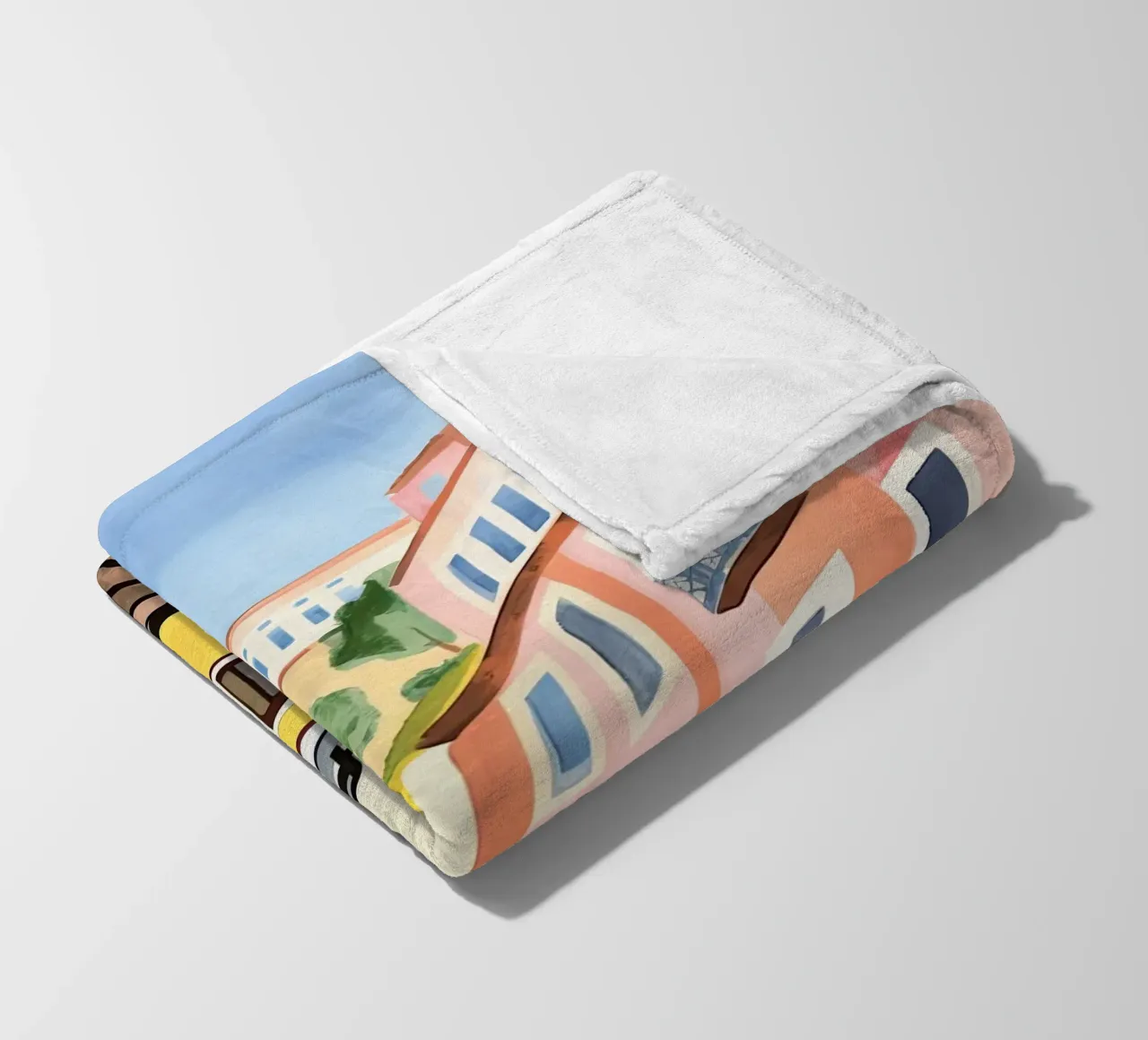 I colori di Lisbona coperta in pile da DaarbyN