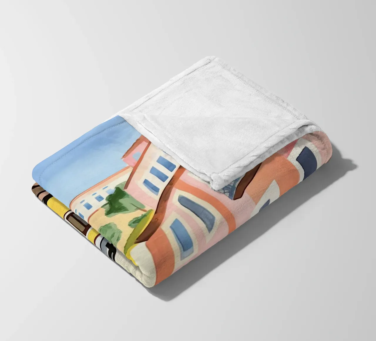 I colori di Lisbona coperta in pile da DaarbyN