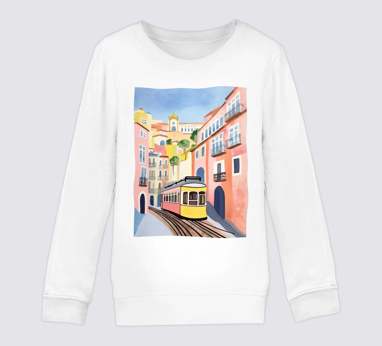 I colori di Lisbona felpa bambino da DaarbyN