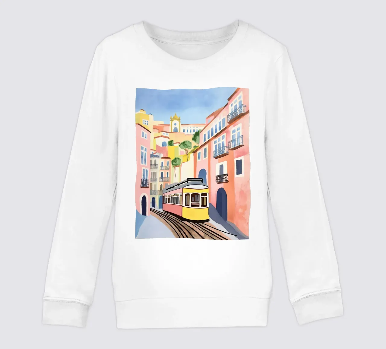 I colori di Lisbona felpa bambino da DaarbyN