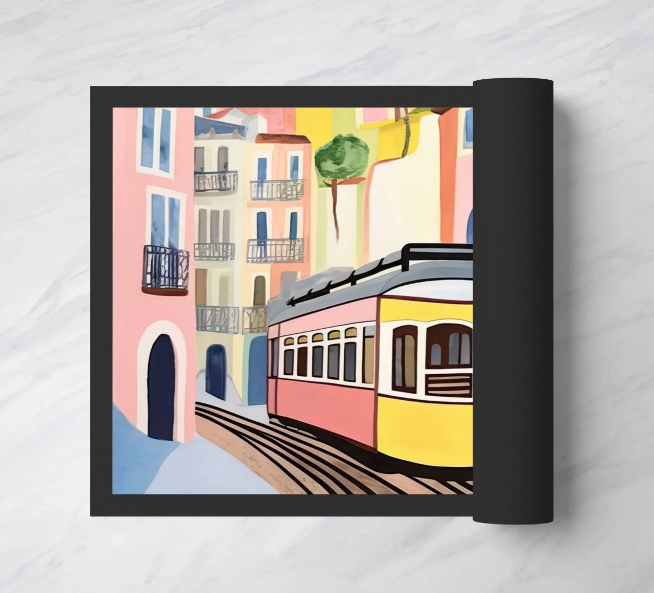 I colori di Lisbona zerbino da DaarbyN