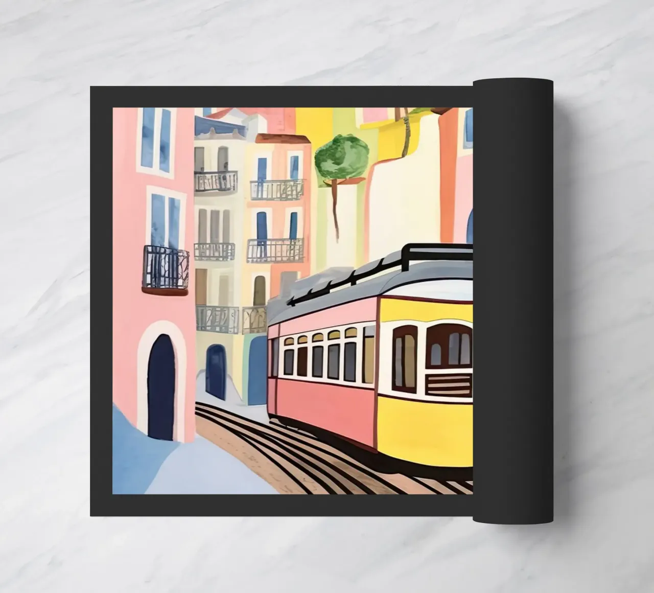 I colori di Lisbona zerbino da DaarbyN
