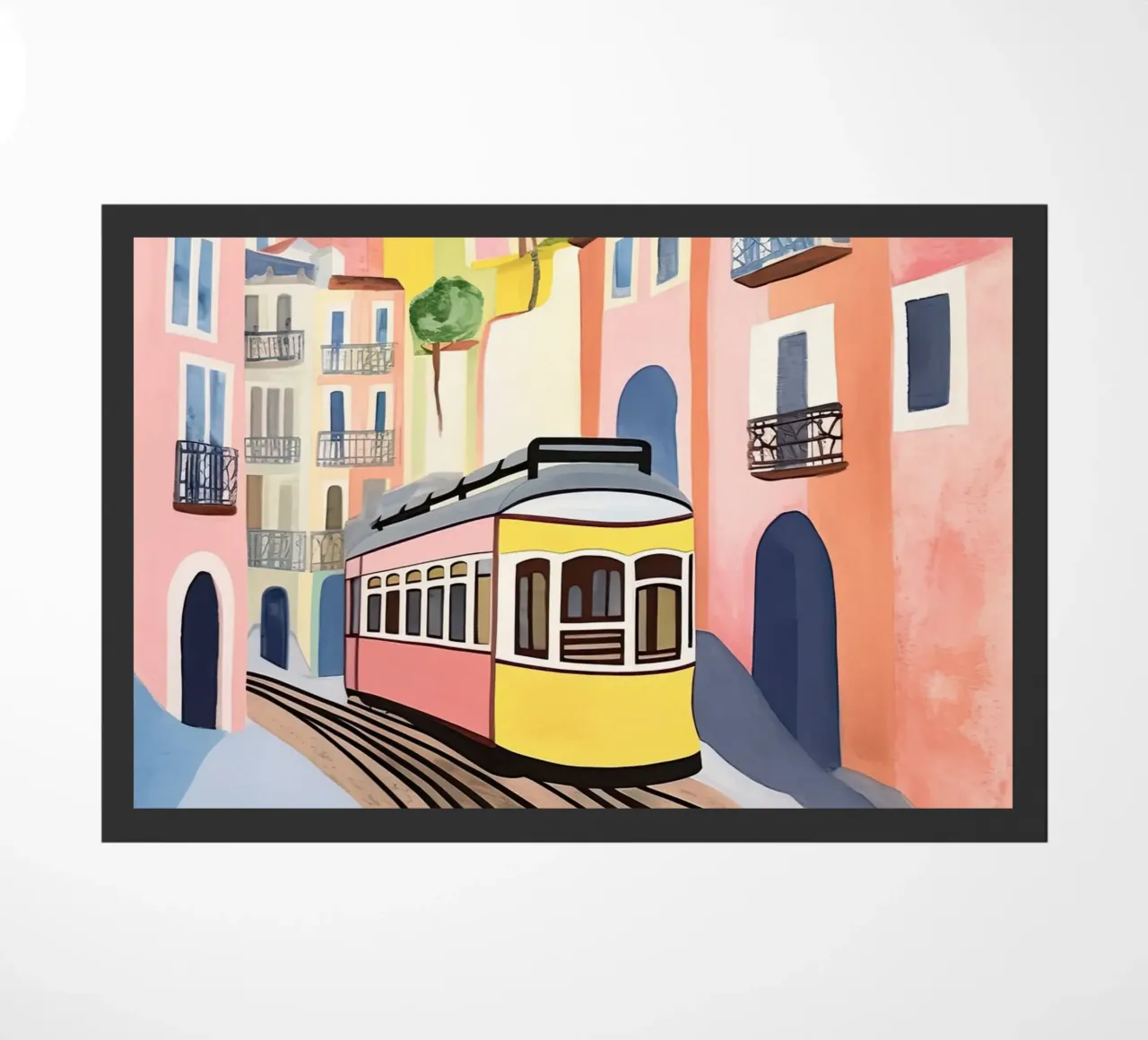 I colori di Lisbona zerbino da DaarbyN