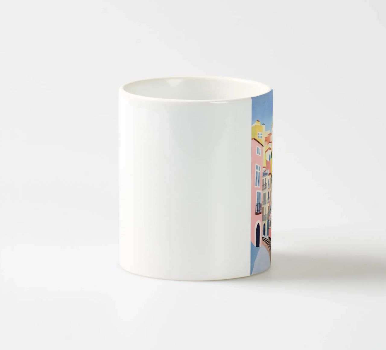 I colori di Lisbona tazza in ceramica da DaarbyN