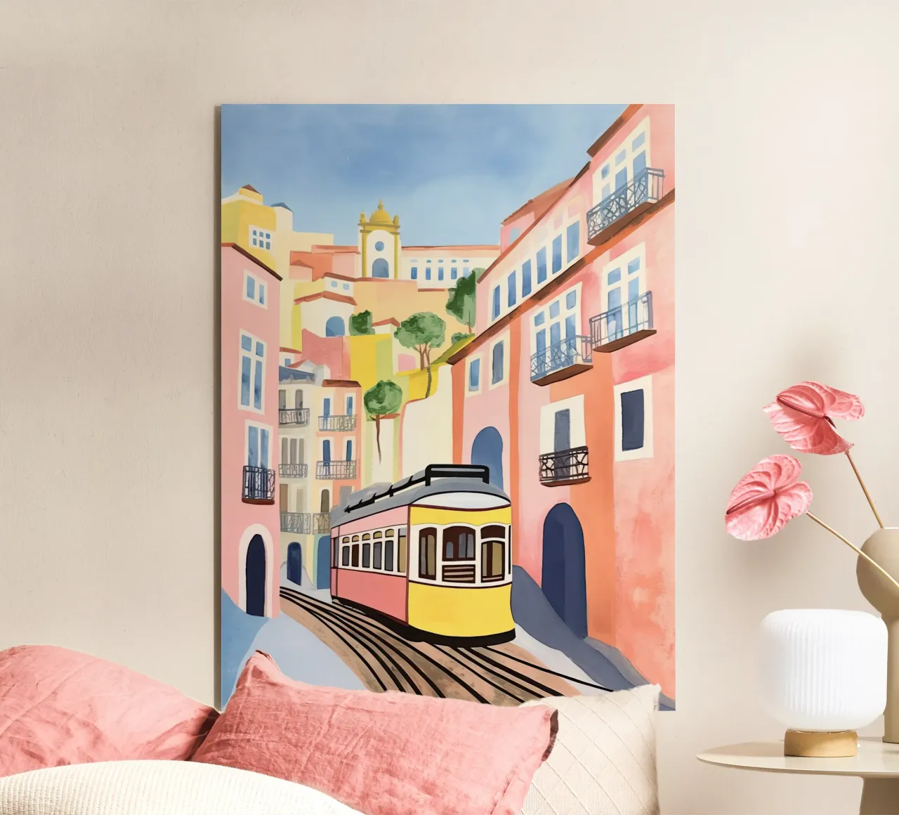 I colori di Lisbona alluminio dibond da DaarbyN