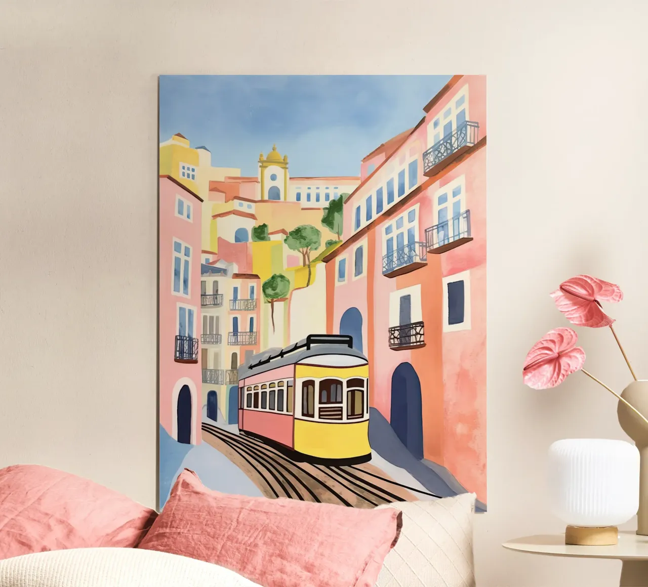 Couleurs de Lisbonne poster de DaarbyN