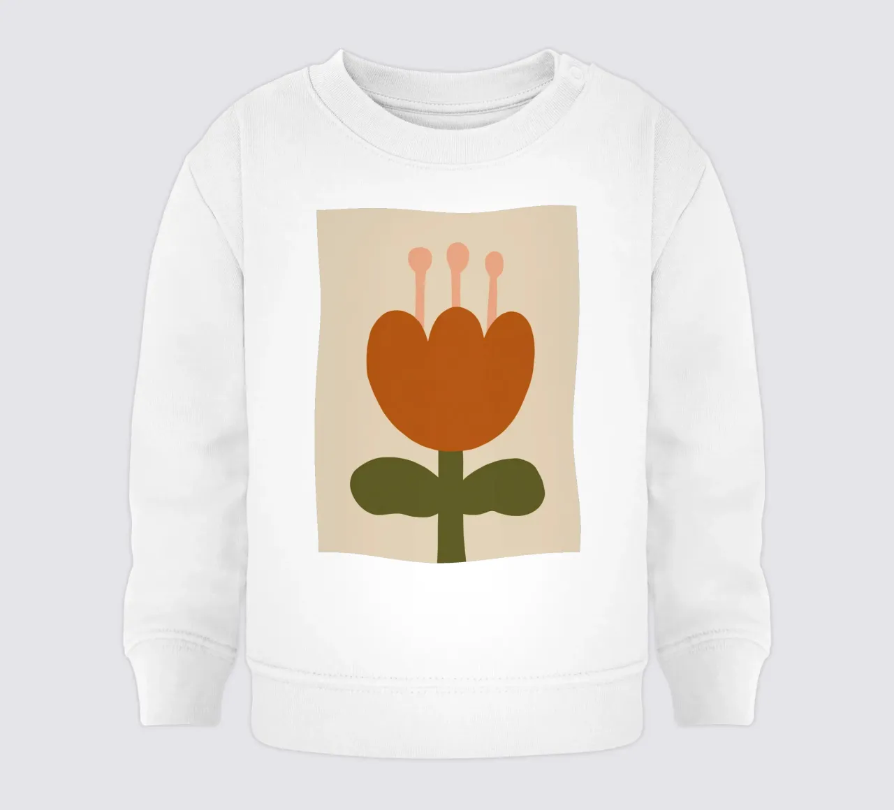 Lovely Tulip felpa neonato da treechild