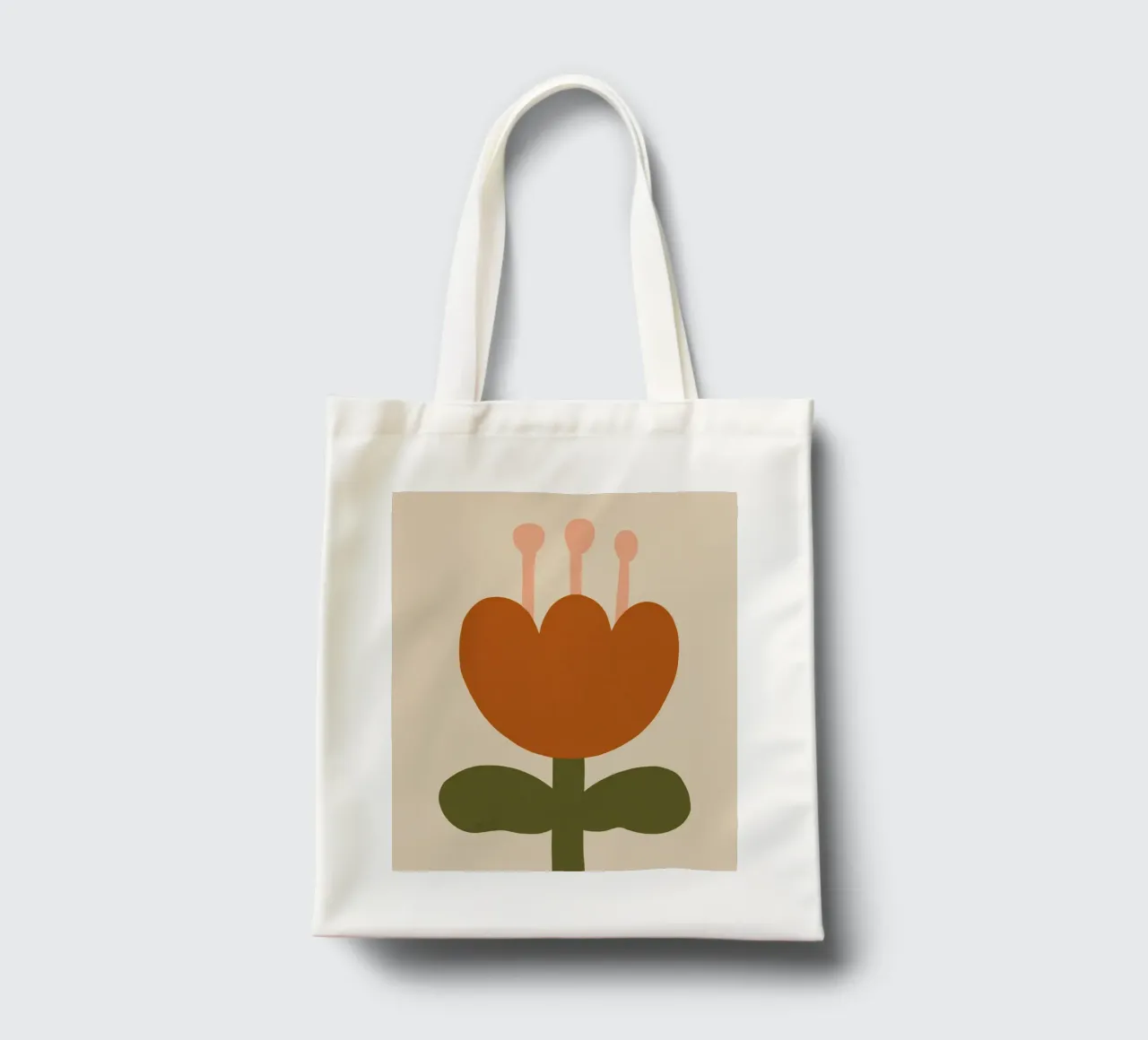Lovely Tulip Jutebeutel von treechild