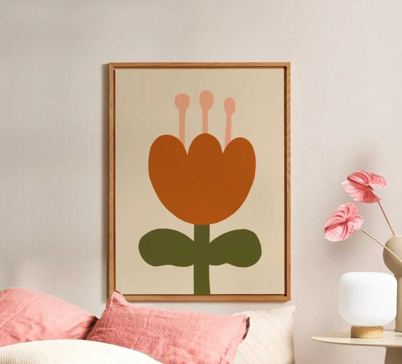 Lovely Tulip alluminio dibond da treechild
