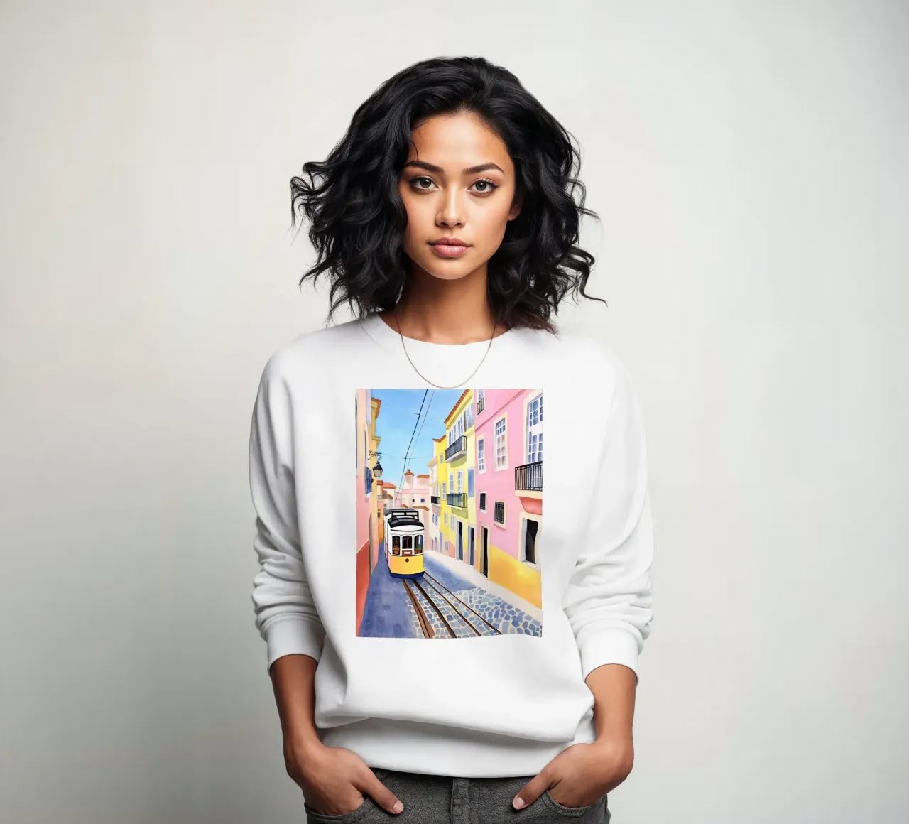 L'anima di Lisbona felpa da DaarbyN