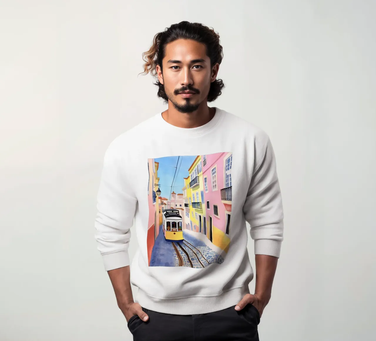 L'anima di Lisbona felpa da DaarbyN