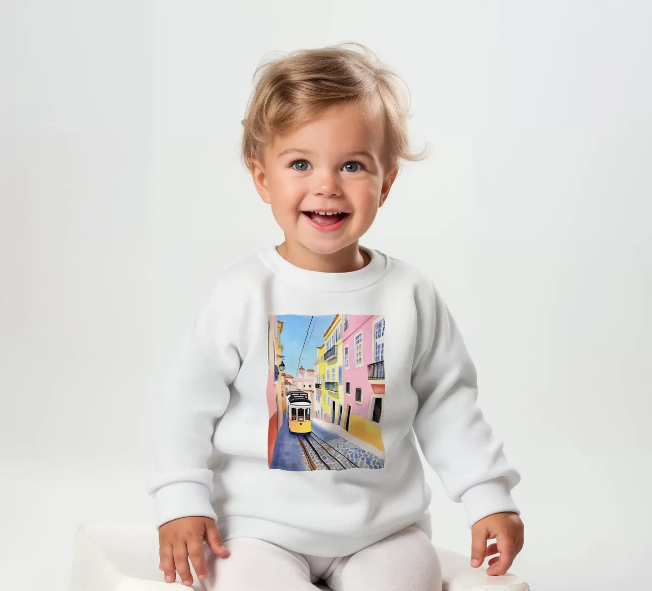 L'anima di Lisbona felpa neonato da DaarbyN