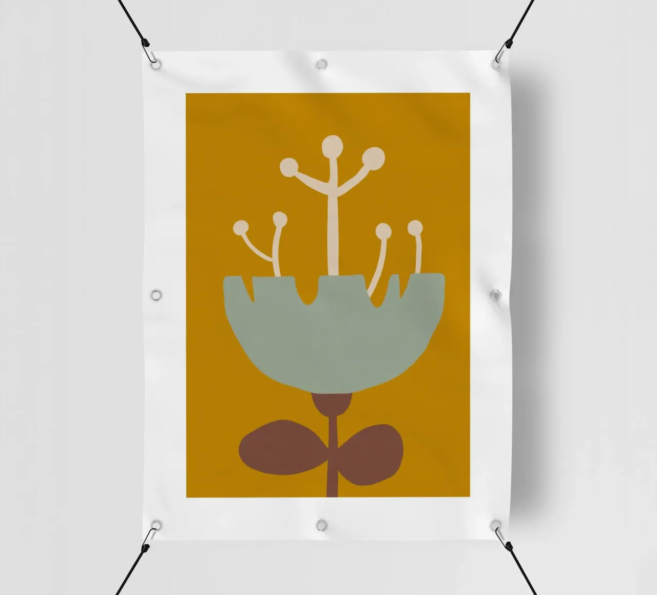 Flower Impression telo in pvc da treechild