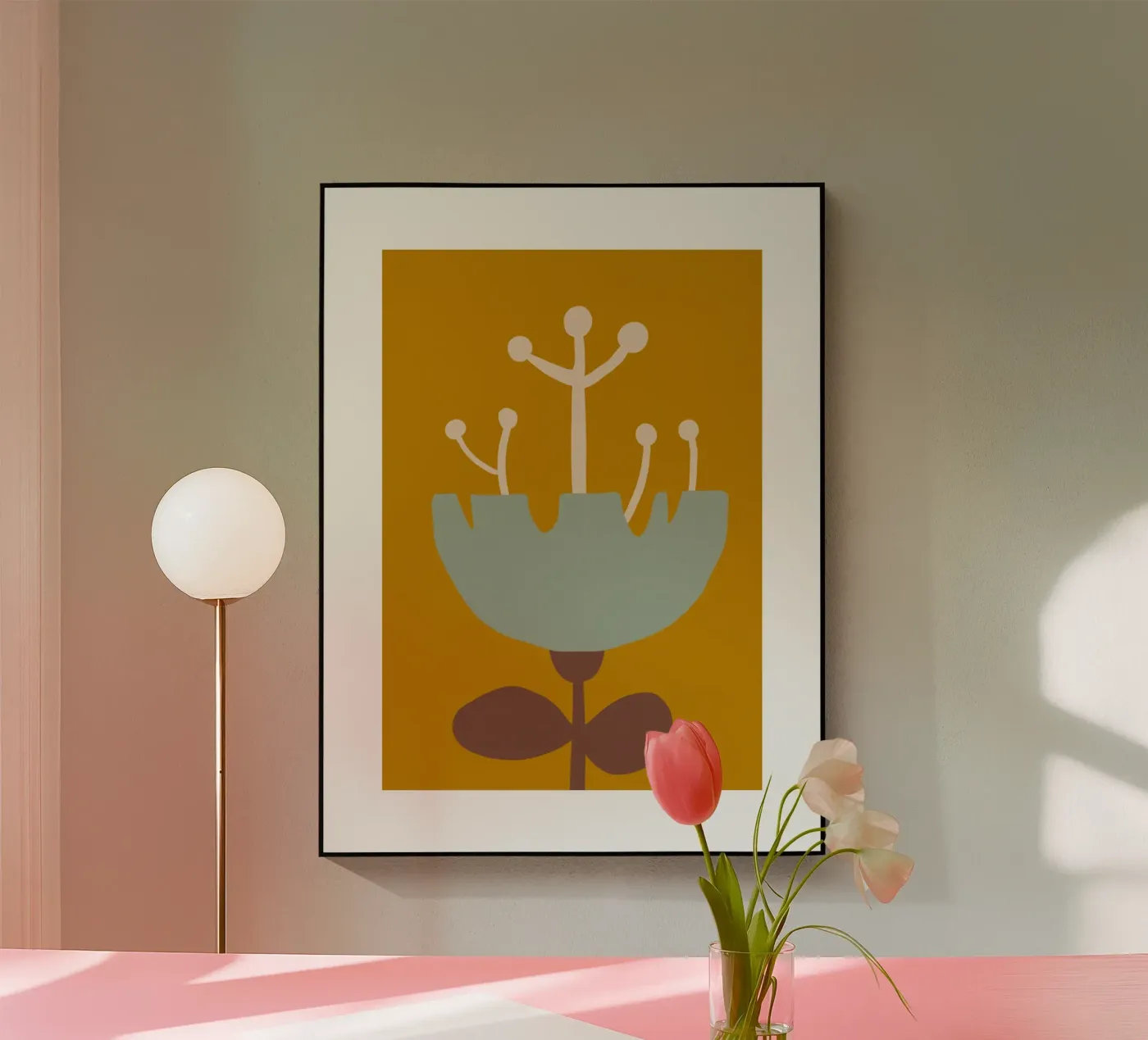 Flower Impression Acryl-Glas von treechild