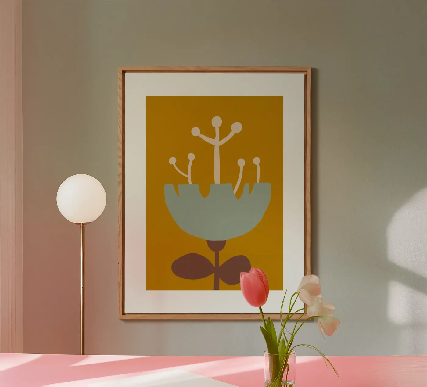 Flower Impression alluminio dibond da treechild