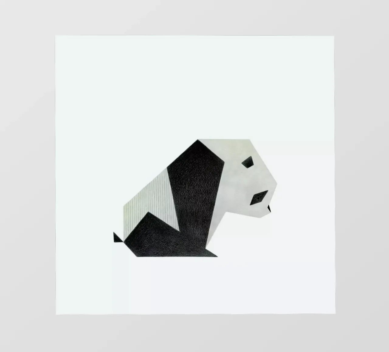 Panda #1 telo in pvc da Anna-Maren Zehnter
