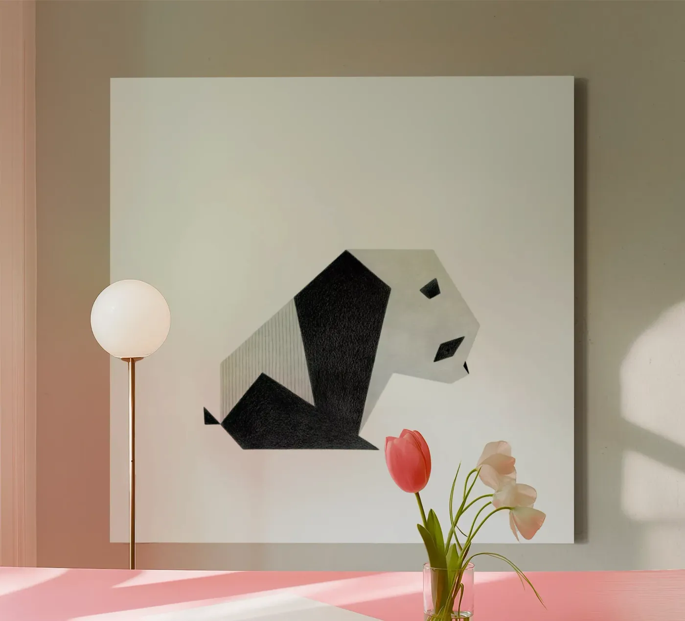 Panda #1 tela da Anna-Maren Zehnter