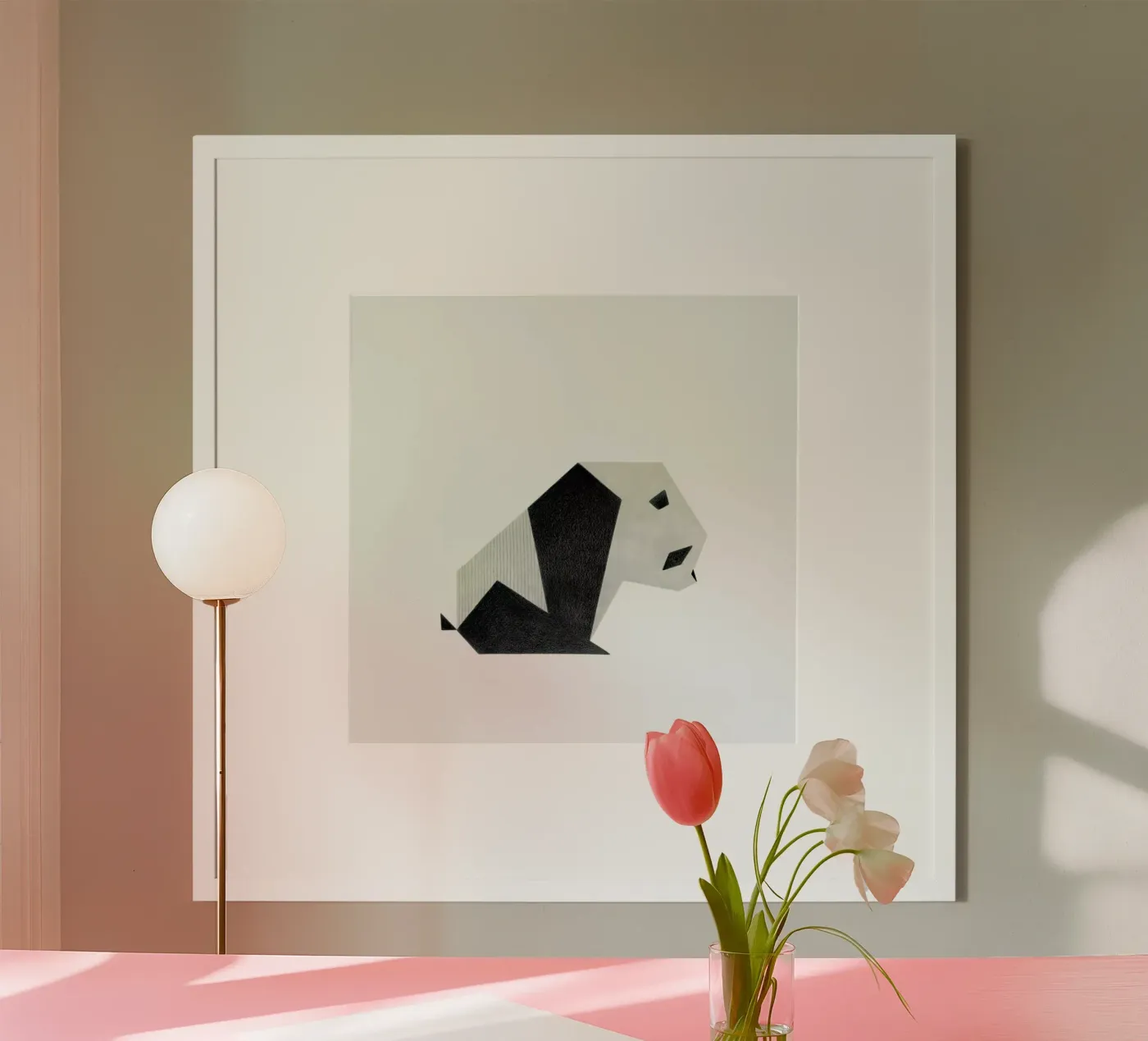Panda #1 poster van Anna-Maren Zehnter