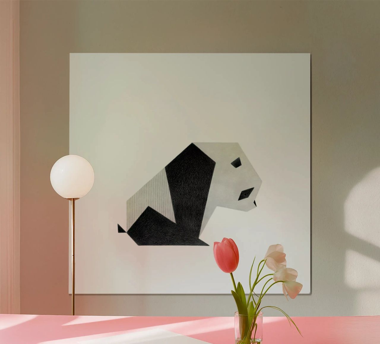 Panda #1 Poster von Anna-Maren Zehnter