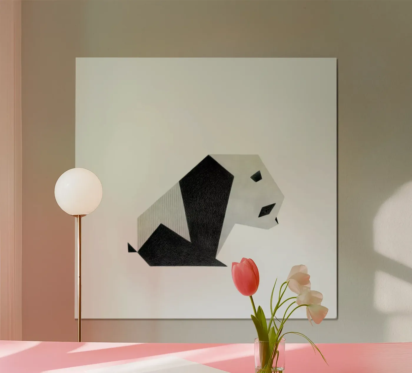 Panda #1 poster van Anna-Maren Zehnter