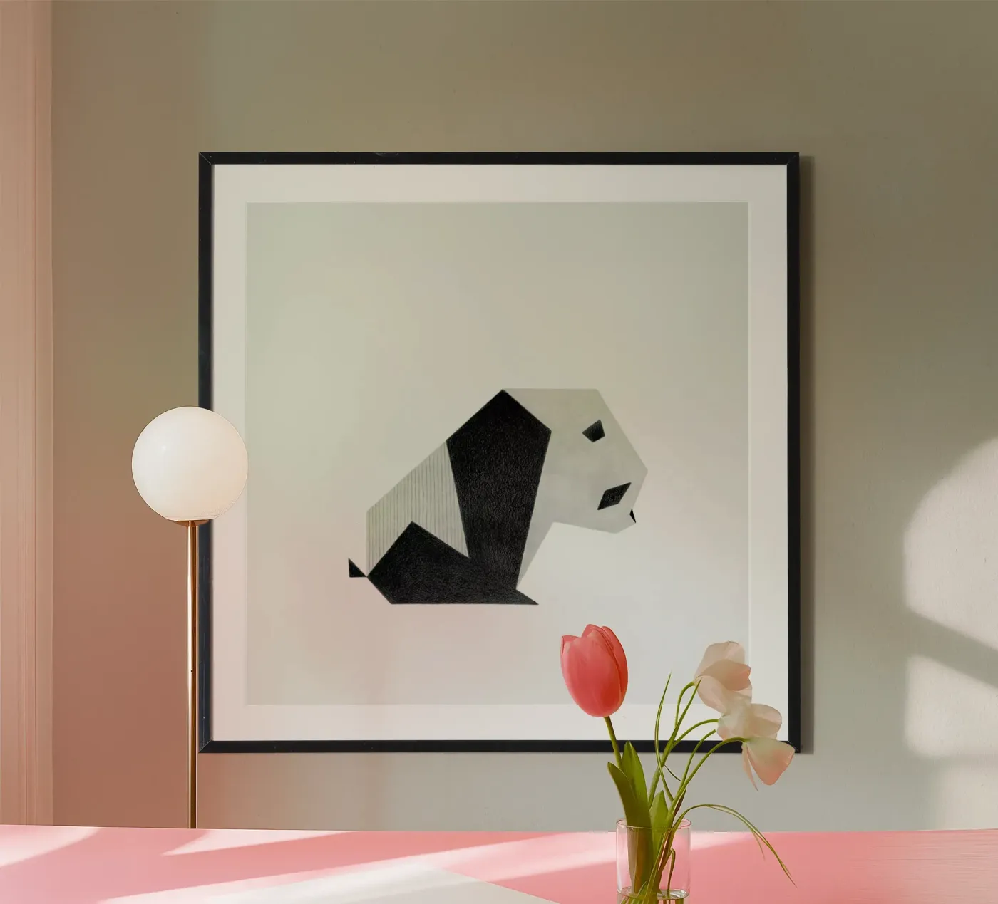 Panda #1 poster van Anna-Maren Zehnter