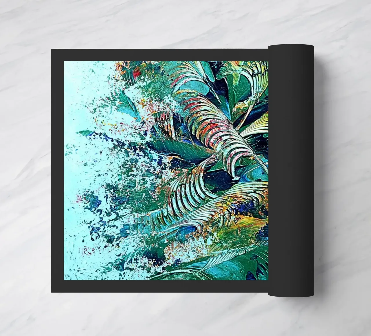 IDEAL GIFT 101 zerbino da Thierry Vobmann Abstract painting