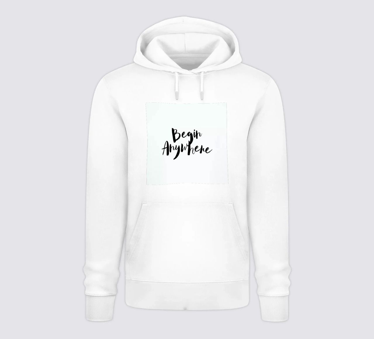Begin Anywhere felpa con cappuccio da Maria Kritzas