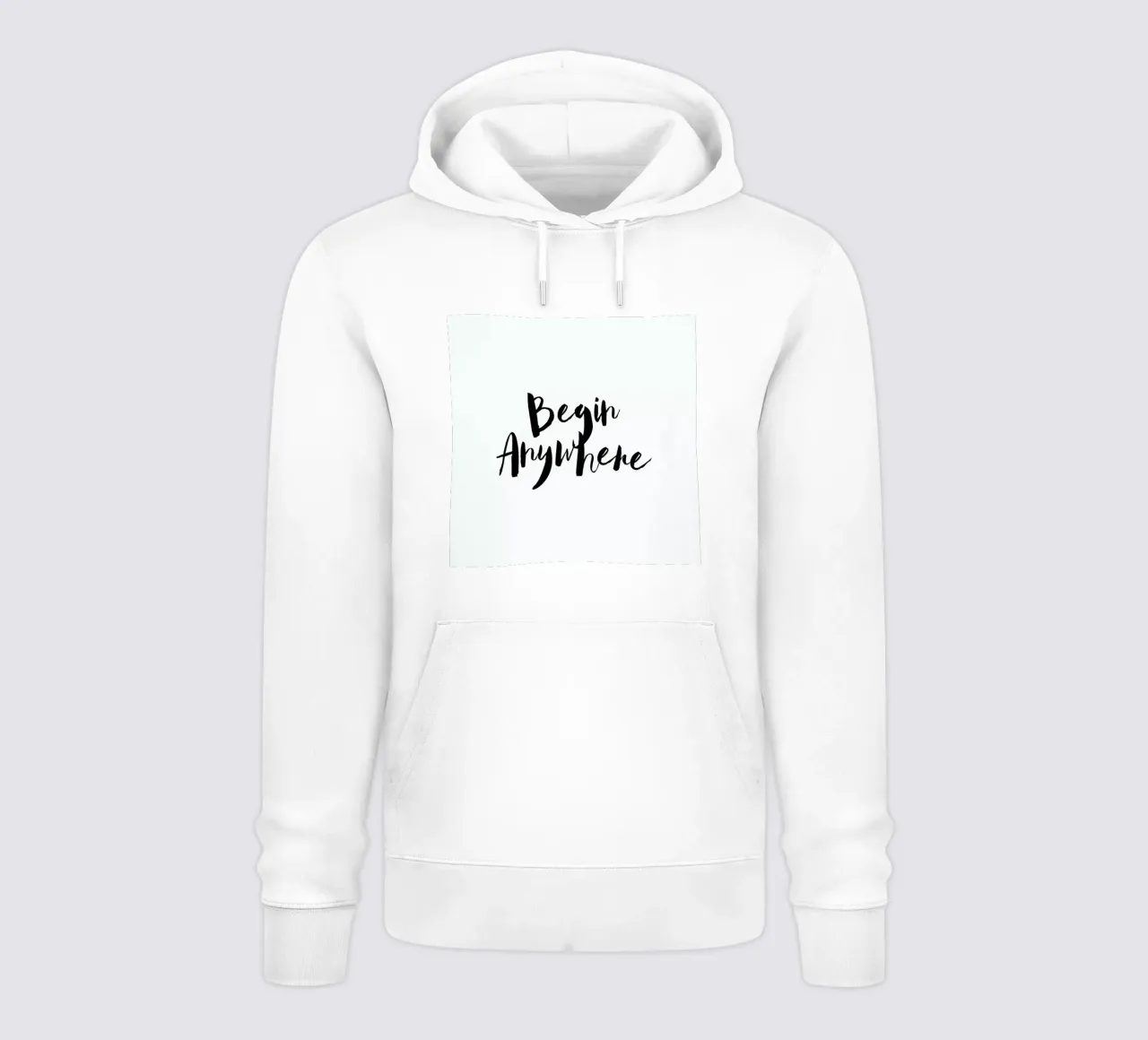 Begin Anywhere sudadera con capucha de Maria Kritzas