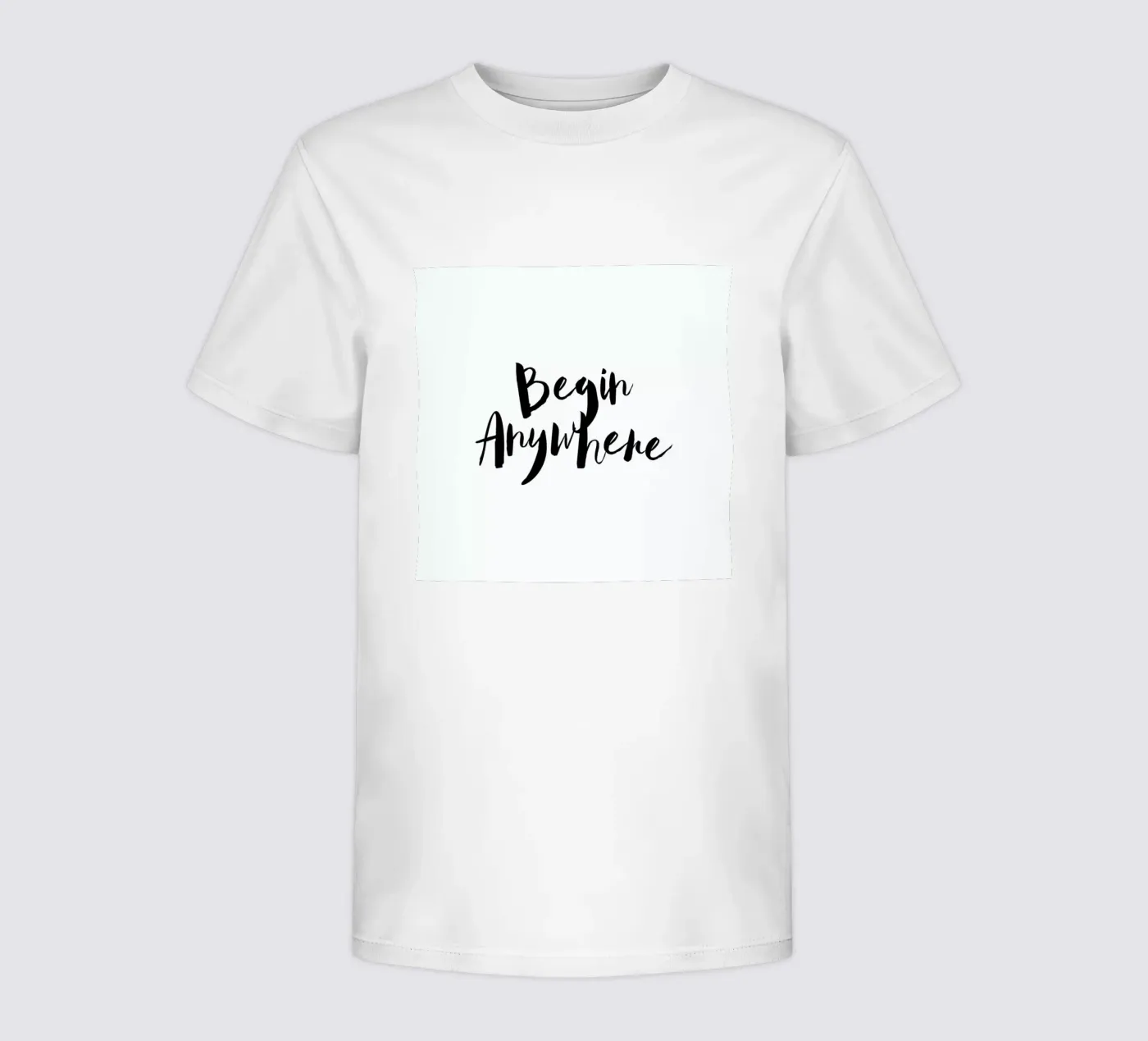 Begin Anywhere t-shirt bambini da Maria Kritzas