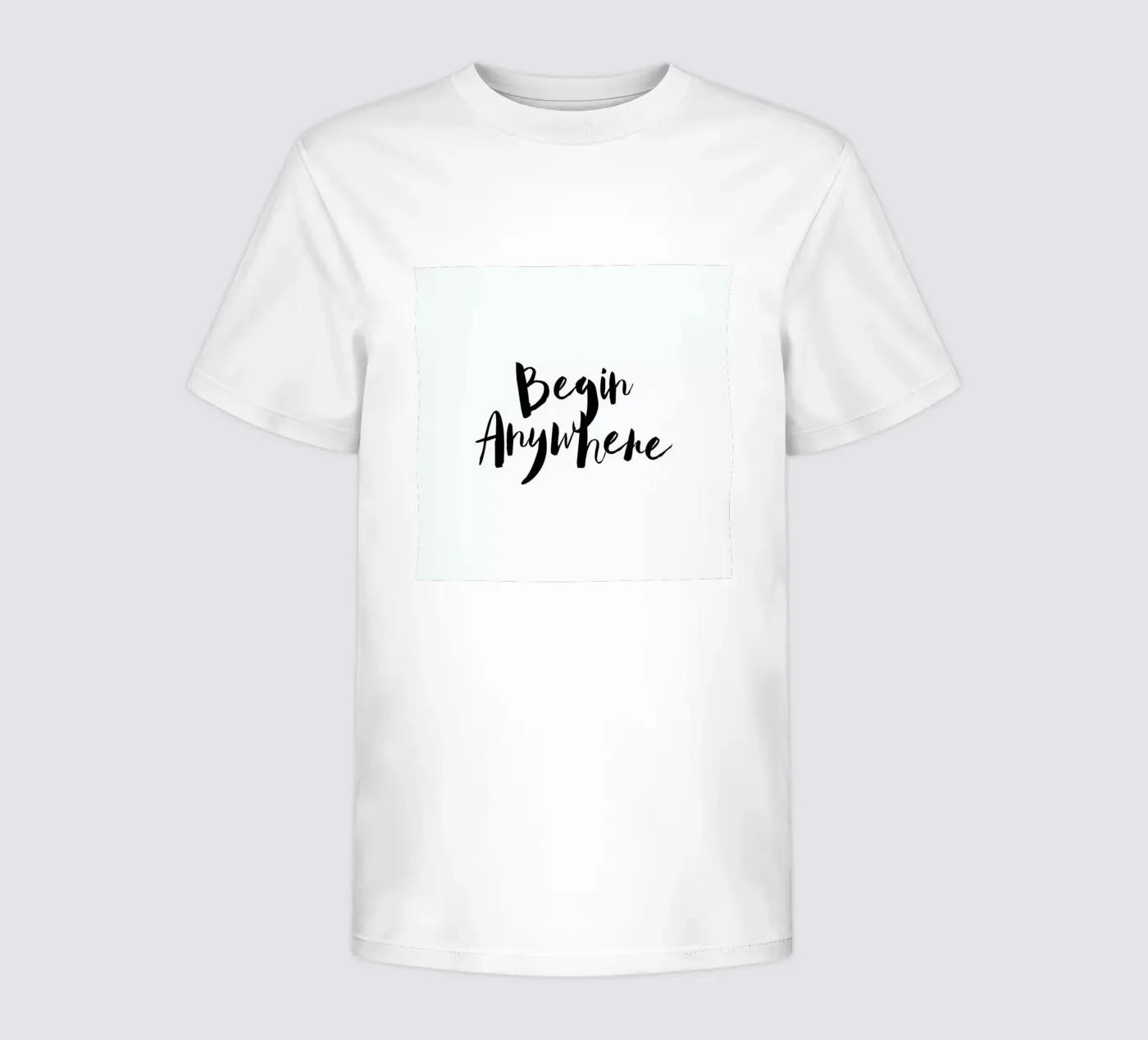 Begin Anywhere t-shirt bambini da Maria Kritzas