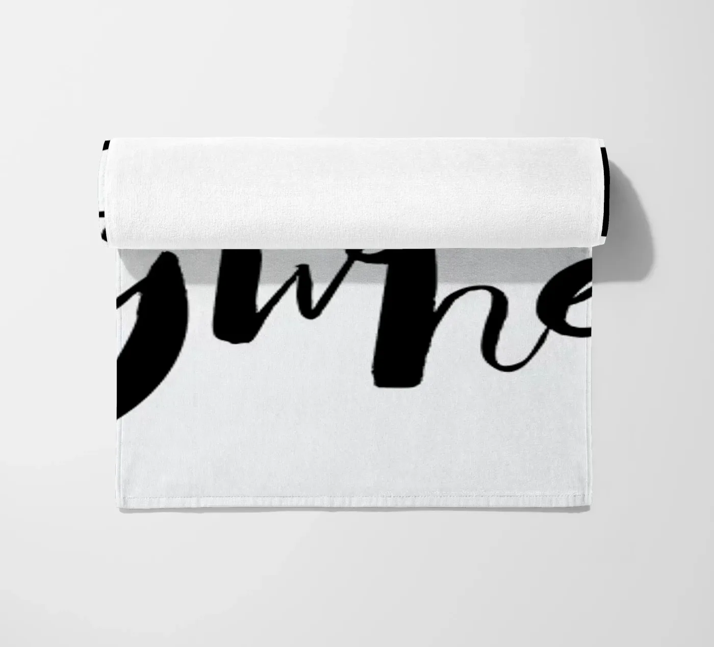 Begin Anywhere beach towel by Maria Kritzas