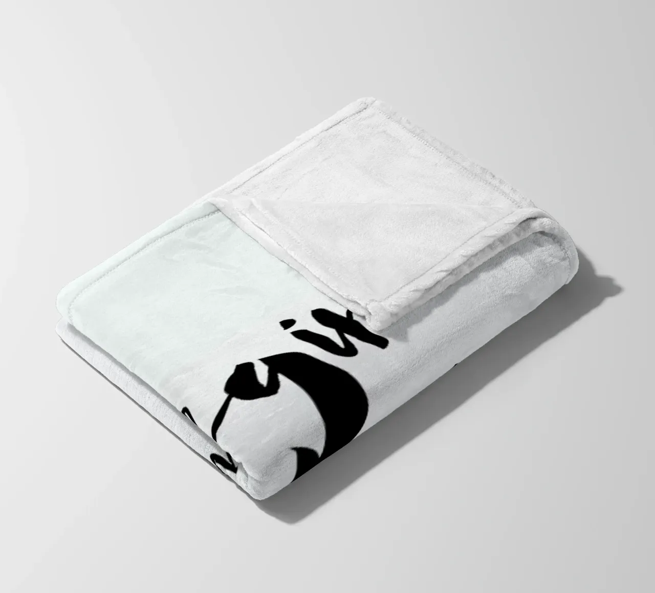 Begin Anywhere coperta in pile da Maria Kritzas