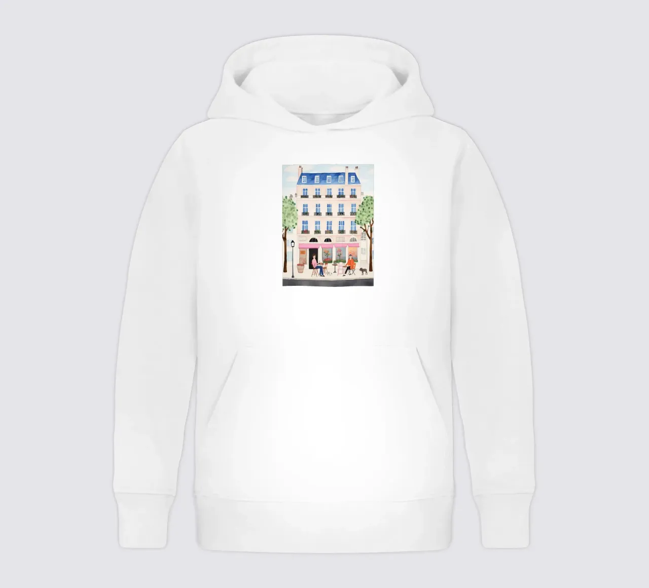 Pariser Stil Kinder Hoodie von DaarbyN