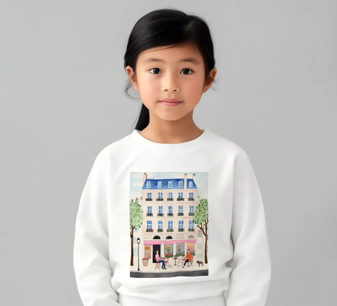Parisian Style kids sweatshirt by DaarbyN