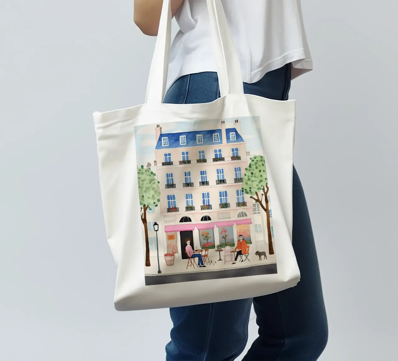 Parisian Style tote bag by DaarbyN