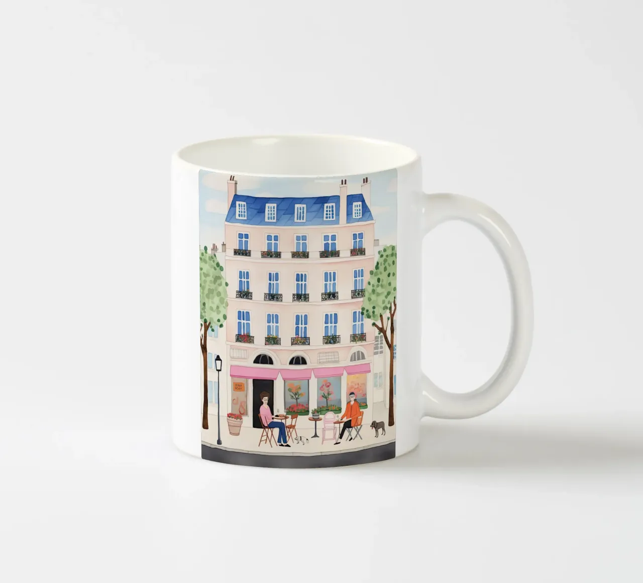 Stile parigino tazza in ceramica da DaarbyN