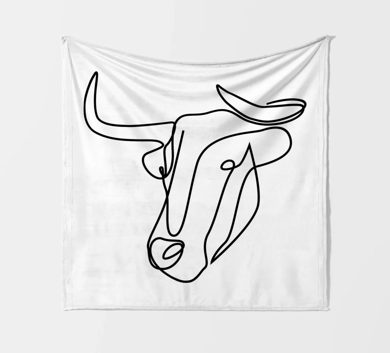 Hillbilly - one line bull coperta in pile da Addillum